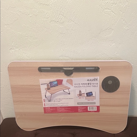 KAIZEN Other - #1548** “24X16” Kaizen Folding Table in Natural Wood